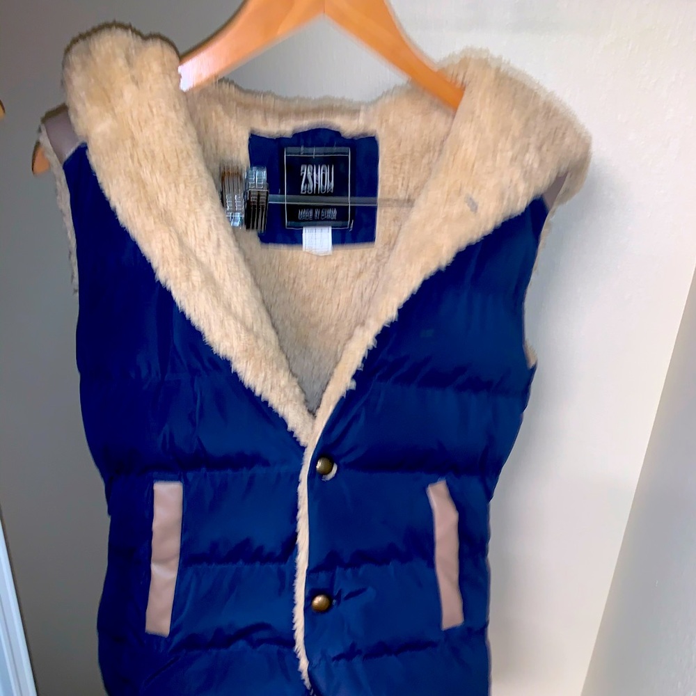 Women’s small vest ZAHOW hooded
